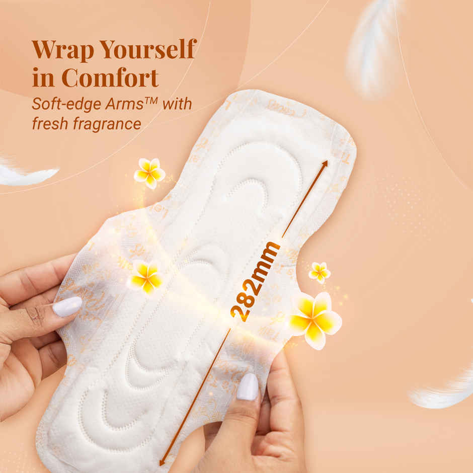 Niine Dry Comfort XL Sanitary Pads | with Quick Absorption | 36 Pads 