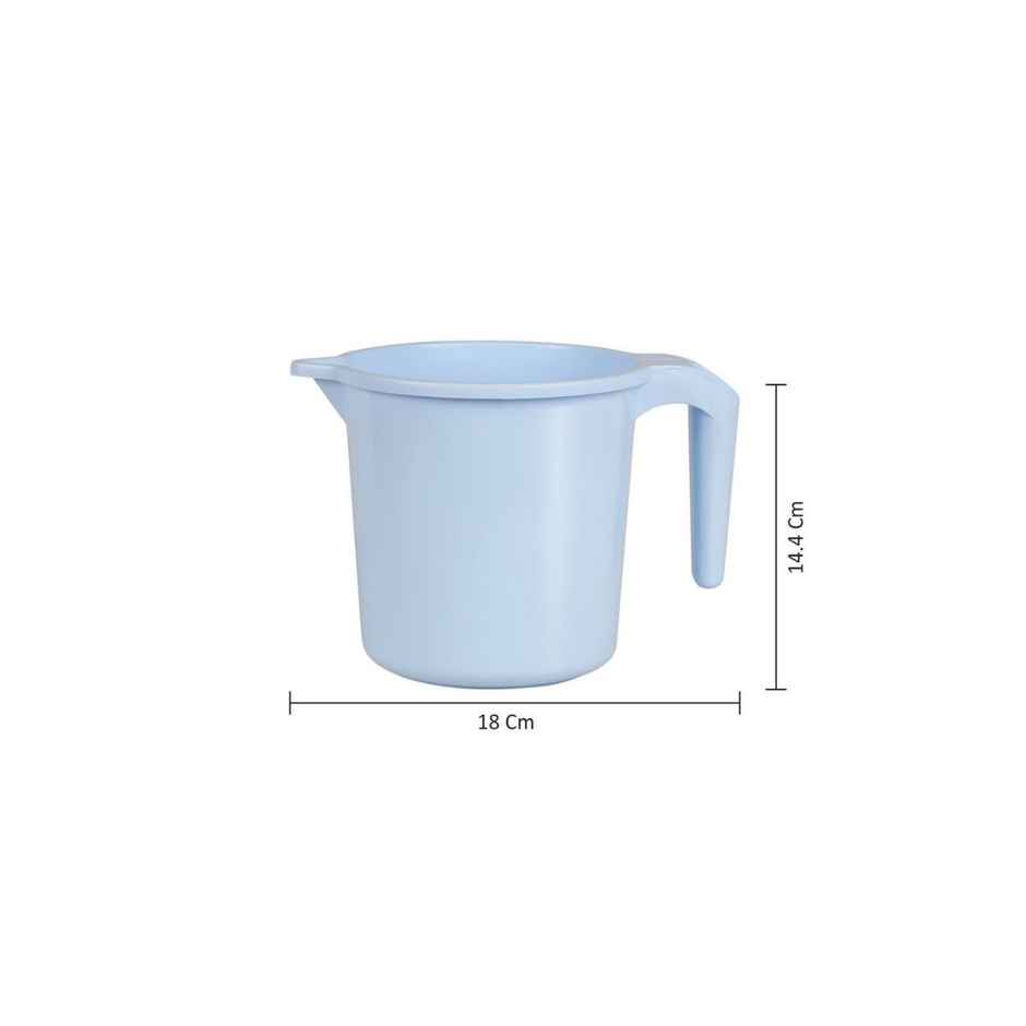 Joyo Plastics Dolphin Bathroom Mug-1.5 L (Colour May Vary)