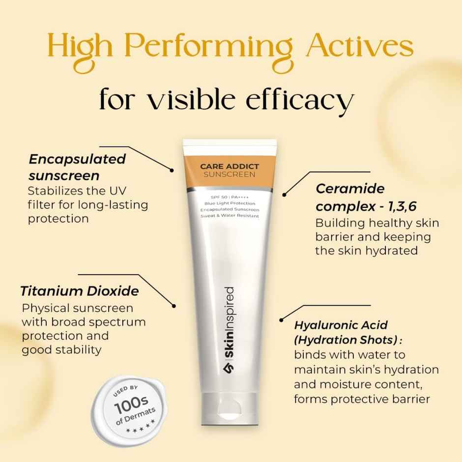 Skininspired Care Addict Encapsulated Sunscreen SPF 50 PA++++