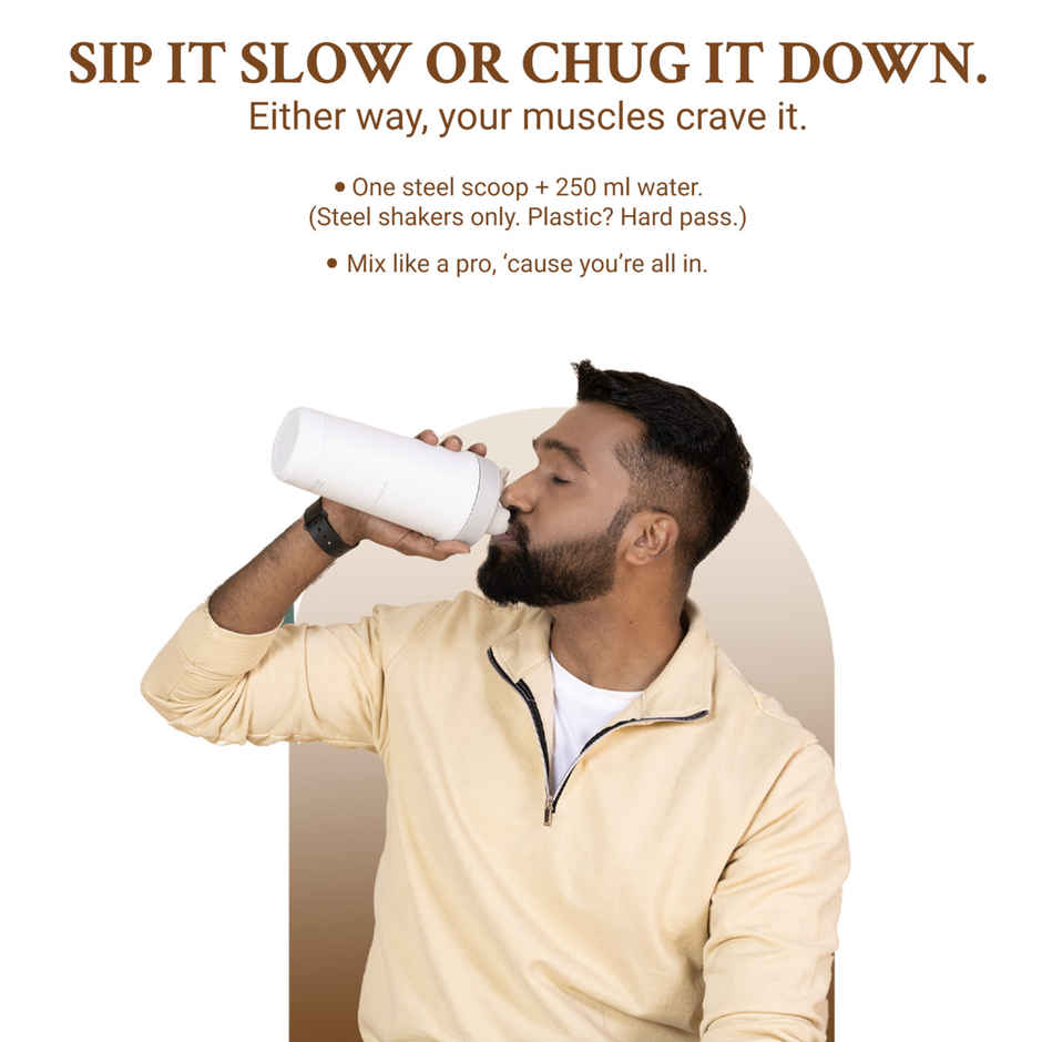 TrueBasics Clean Whey Protein Powder Isolate Concentrate | Blend Coffee