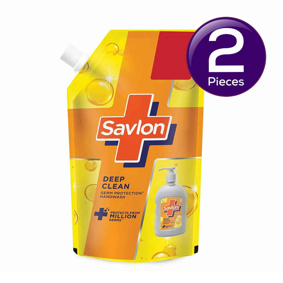Savlon Deep Clean Liquid Handwash Refill Pouch Combo