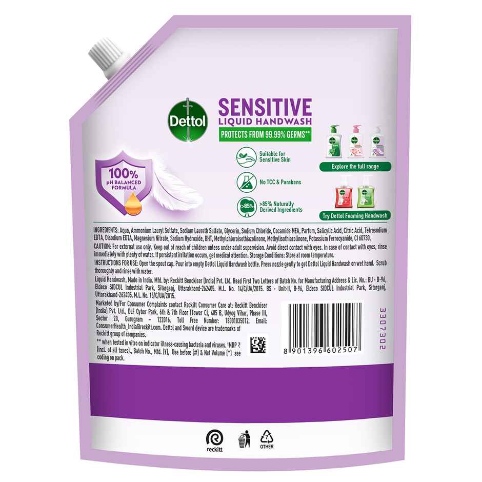 Dettol Liquid Hand Wash , Sensitive
