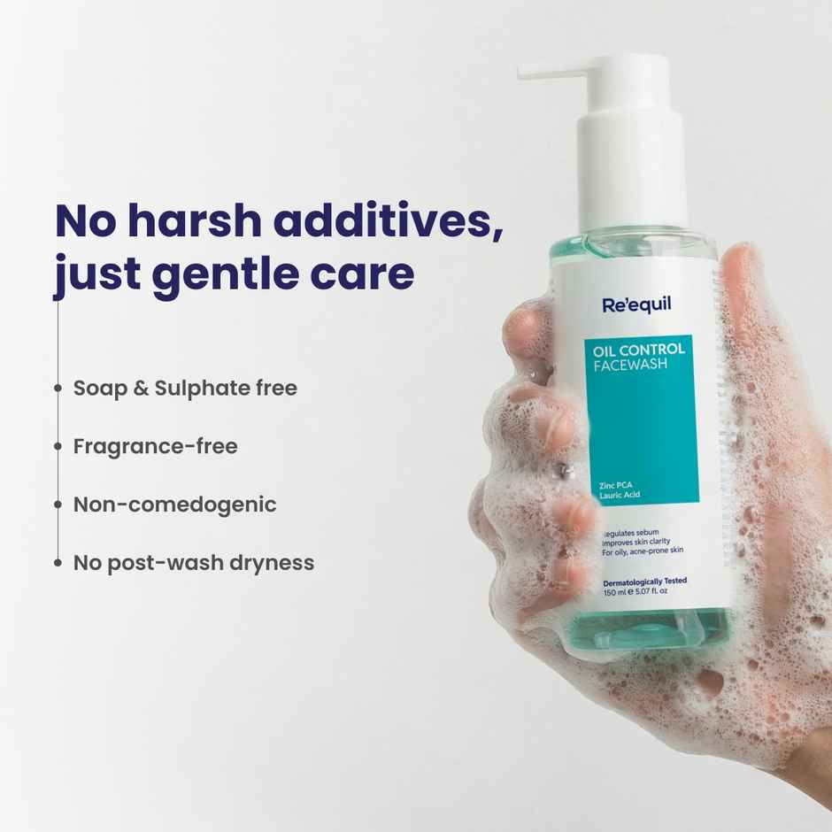 Re'equil Oil Control Face Wash