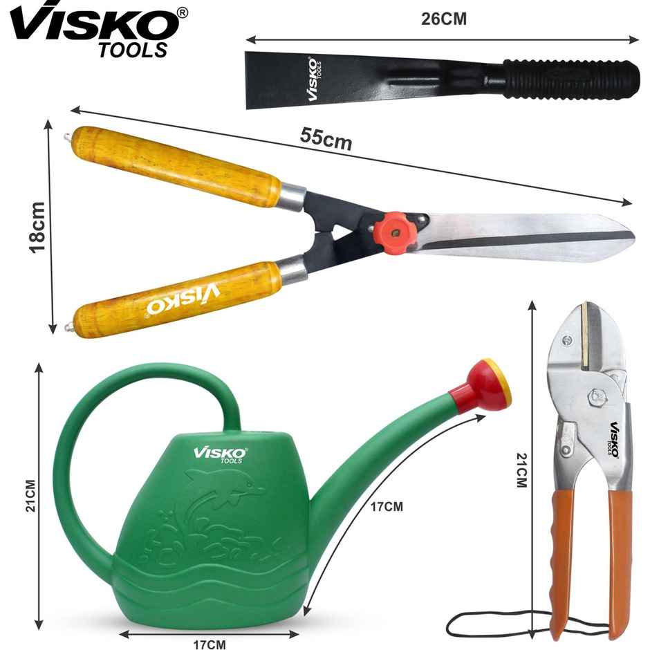 Visko 654 Garden Tools Set With 4 Pieces Garden Tool Kit