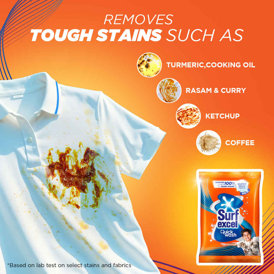 Surf Excel Quick Wash Detergent Powder