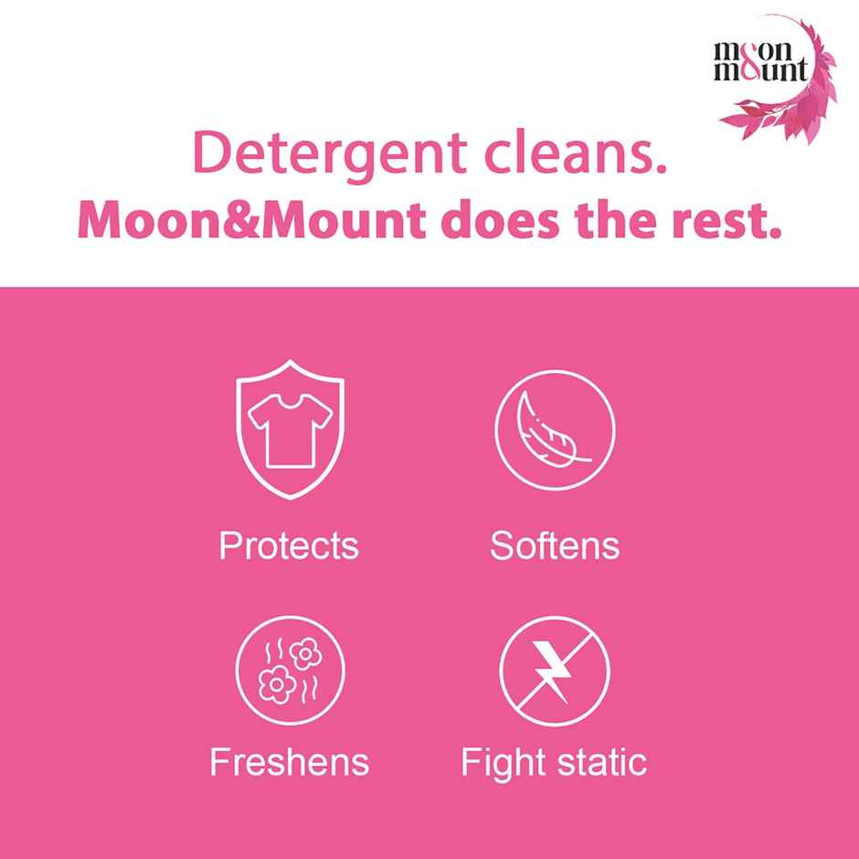 Moon&Mount Rose Top & Front Load Detergent Liquid