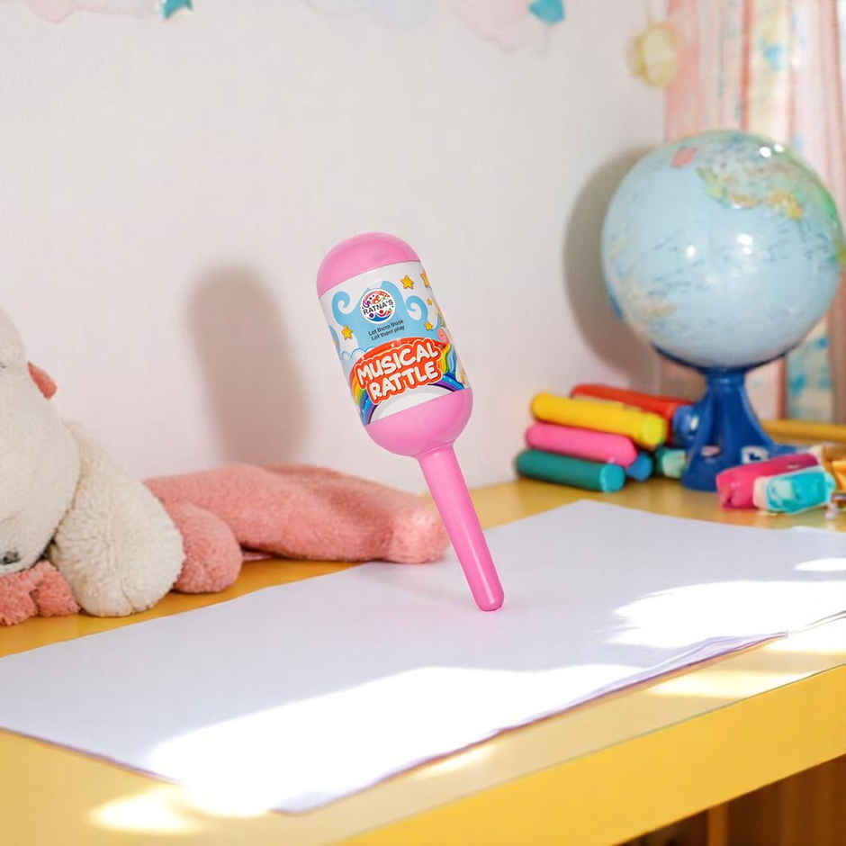 Ratna's Musical Rattle (Pvc) (Colour May Vary)