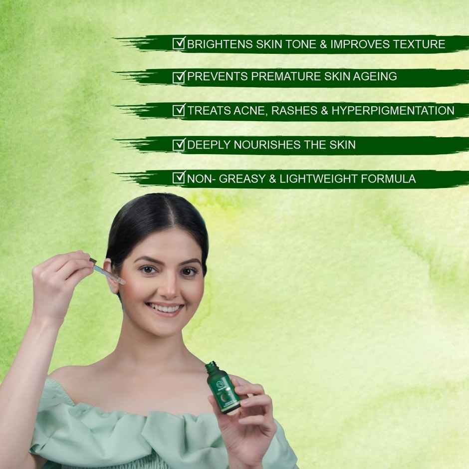 Nimbarka Neem Face Serum Natural Acne Treatment Hydrating Anti-Aging & Paraben-Free