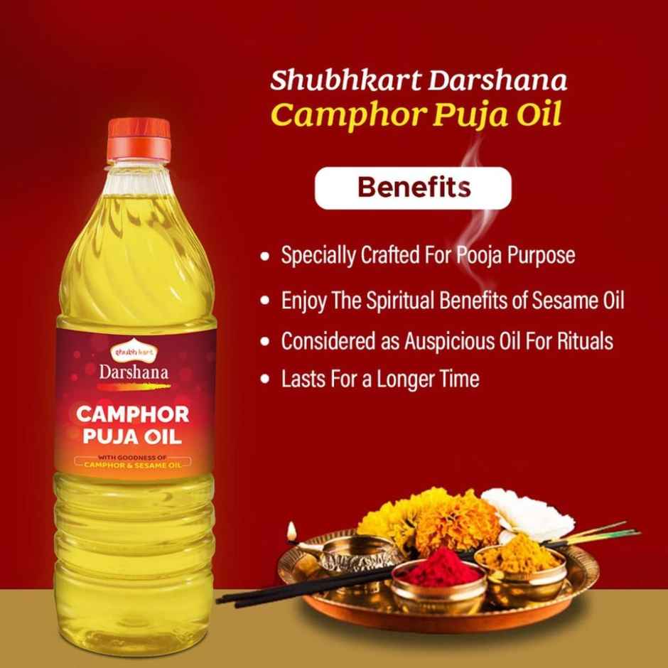 Darshana Camphor Puja Oil | Shubhkart