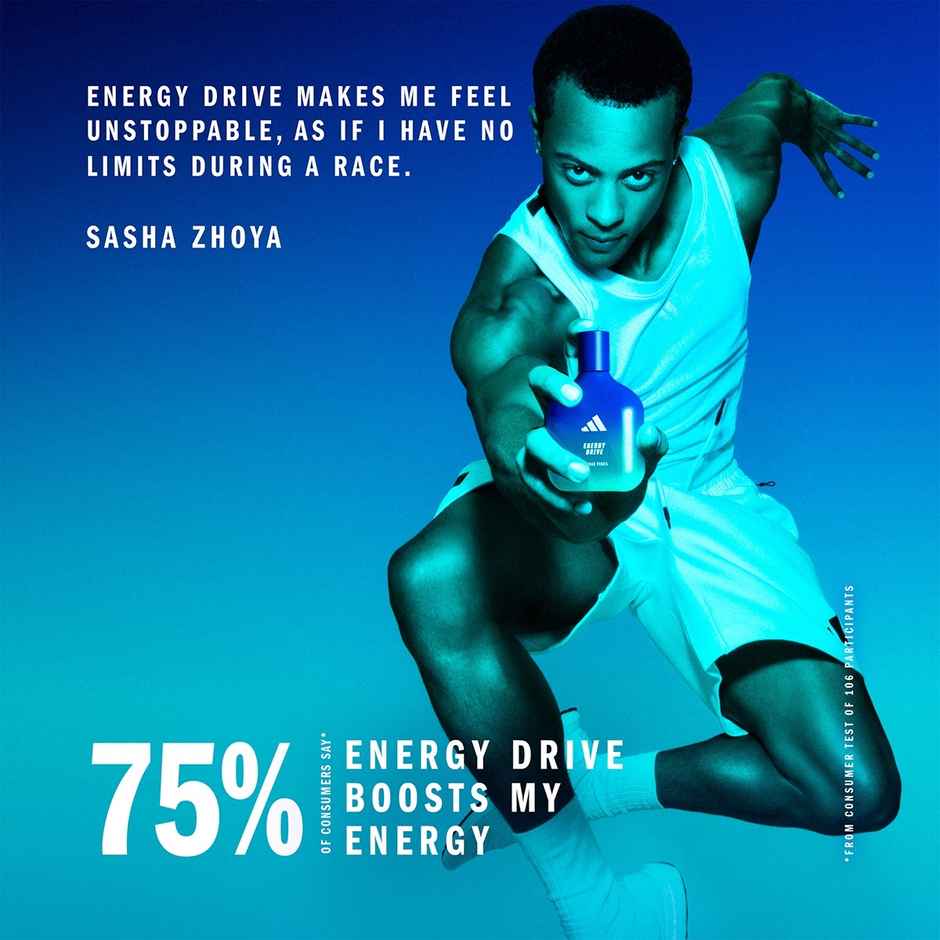 Adidas Vibes Energy Drive Eau De Parfum