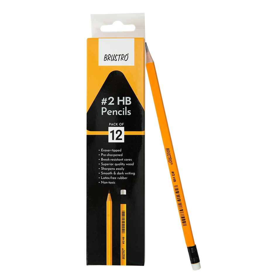 Brustro 2 Hb Pencil Pack Of 12