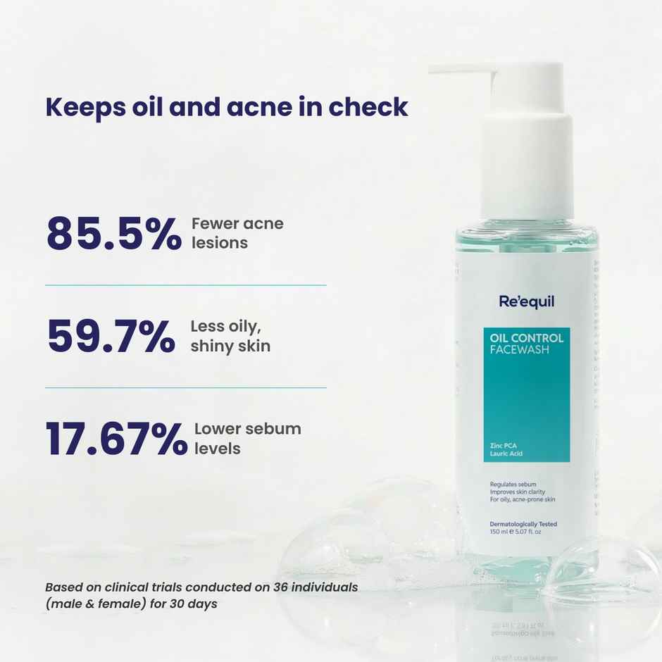 Re'equil Oil Control Face Wash