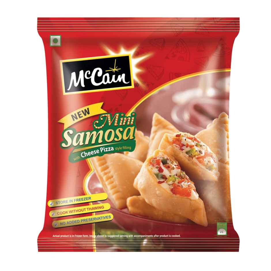 McCain Cheese Pizza Mini Samosa | Crispy Snack