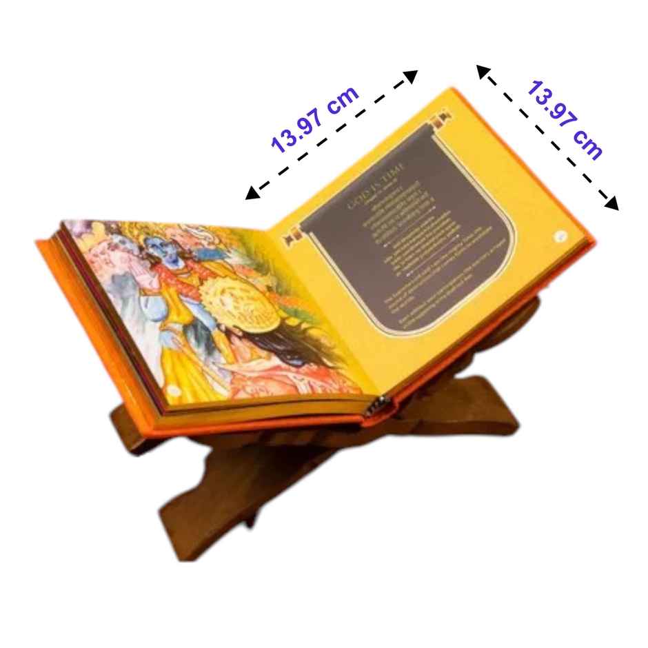 Servdharm Srimad Bhagavad Gita - Collector's Edition | Hardbound With Khadi Silk