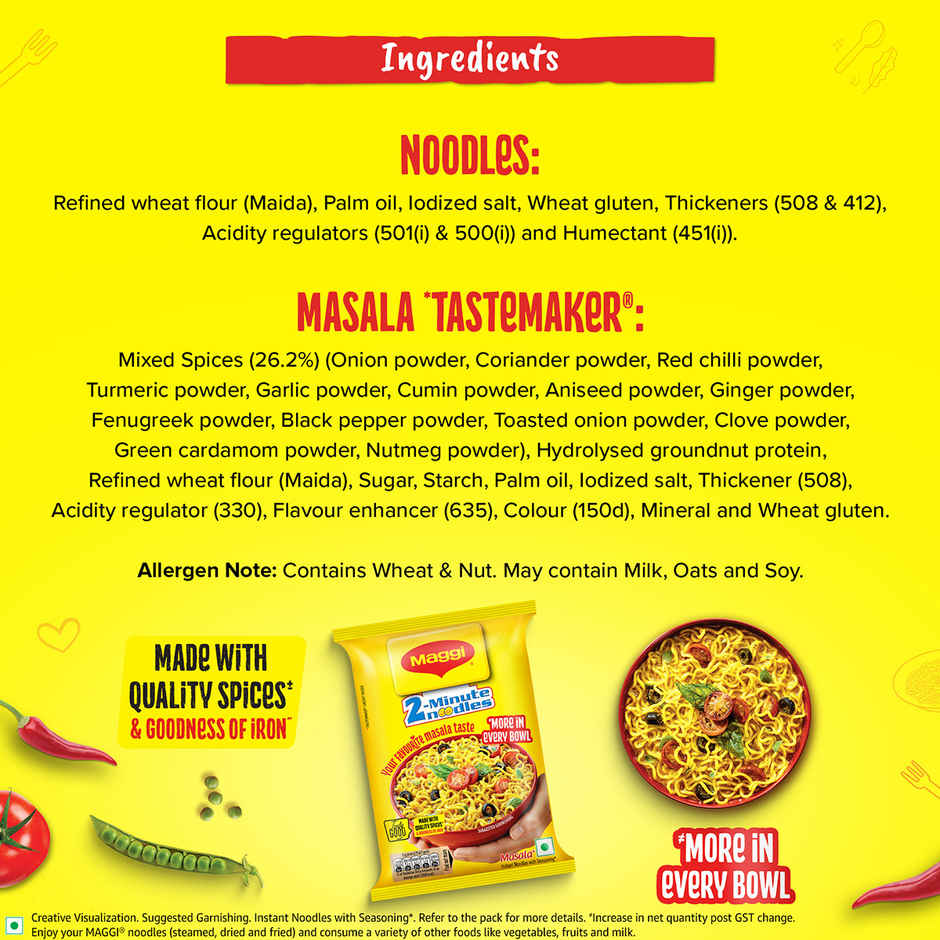 Maggi 2-Minute Noodles Masala Combo