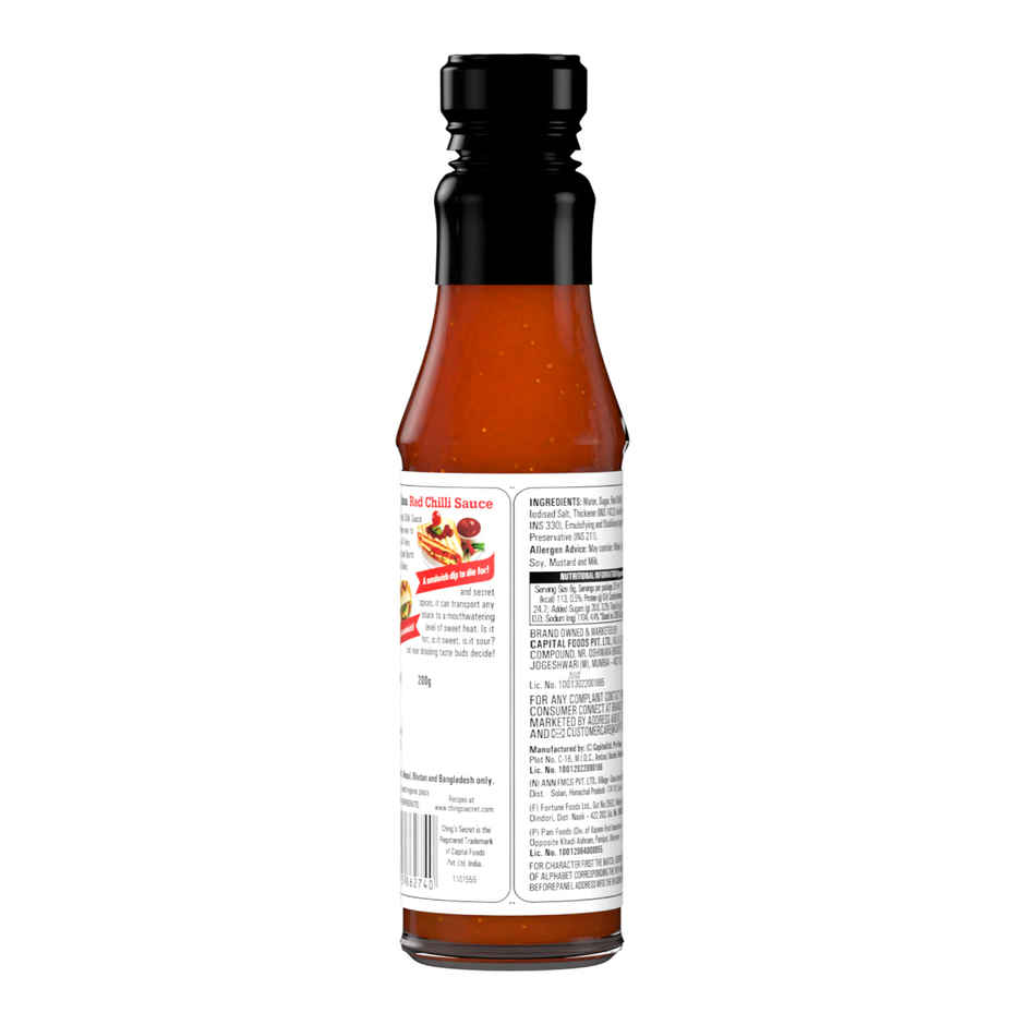Ching's Secret Red Chilli Sauce (200 g) & Ching's Secret Green Chilli Sauce (190 g) Combo