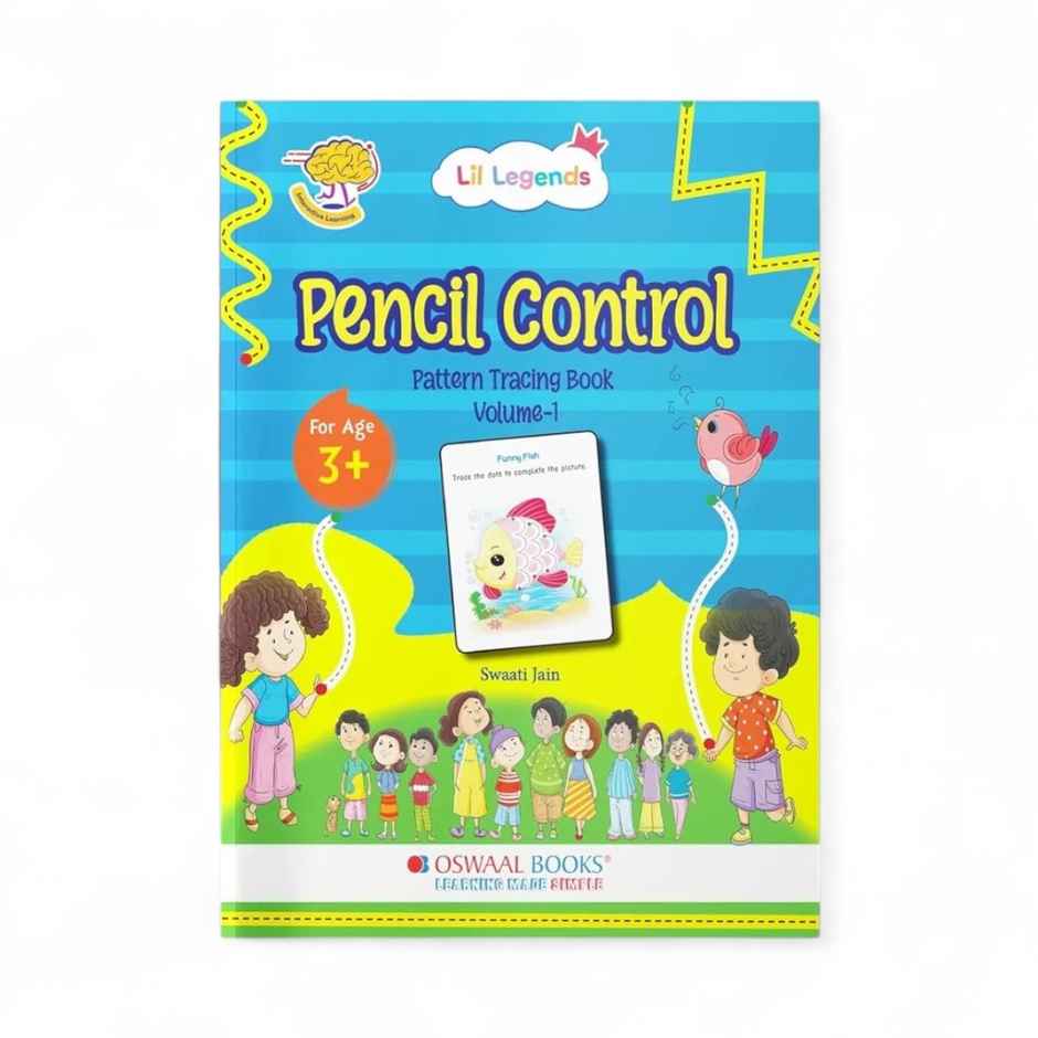 Oswaal Books Lil Legends My First Book Of Patterns | Volume-1 | 3+ Age Group