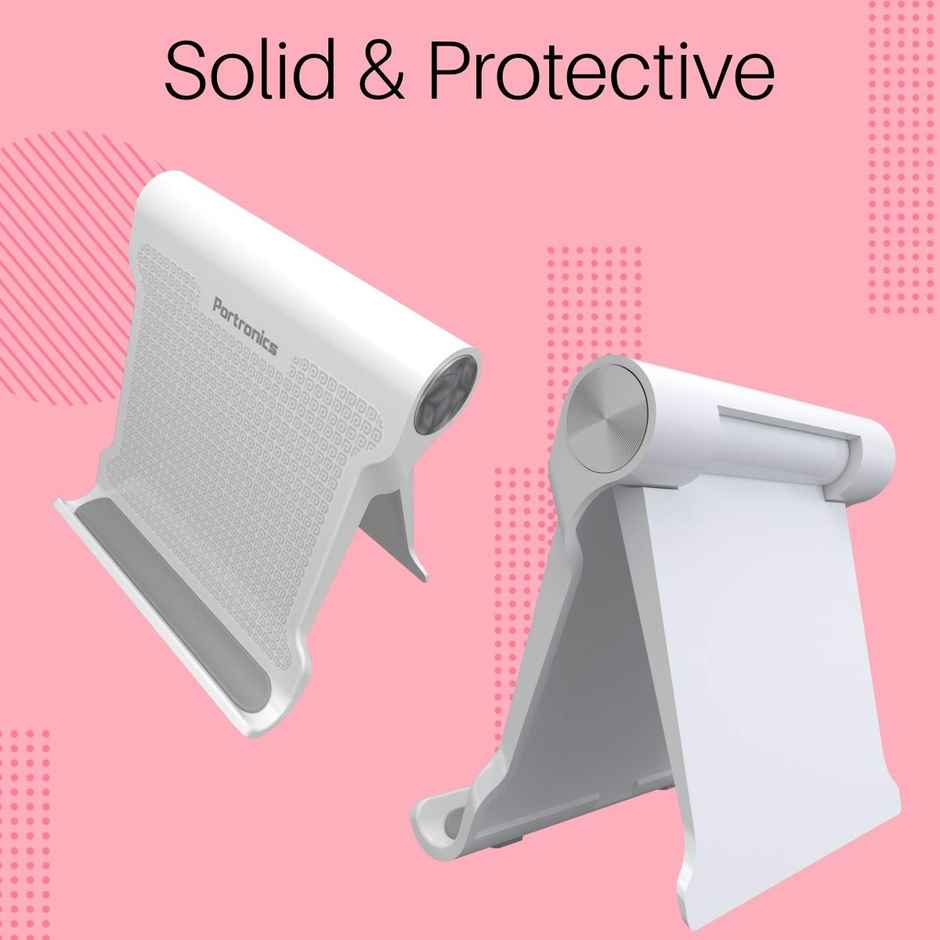 Portronics Modesk 200 Universal Mobile Phone Stand Desktop Table for All Device Size Upto 7 inch