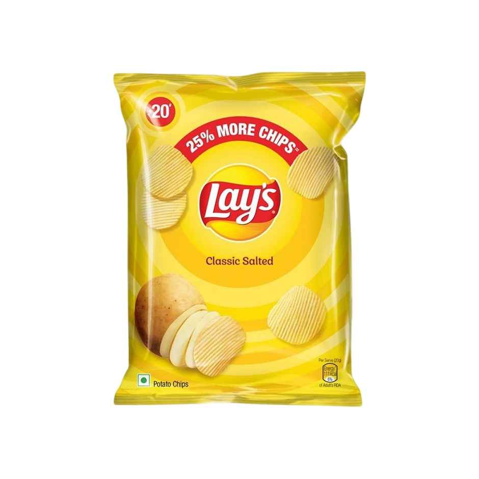 Lay's Classic Salted Potato Chips | Crispy & Salty