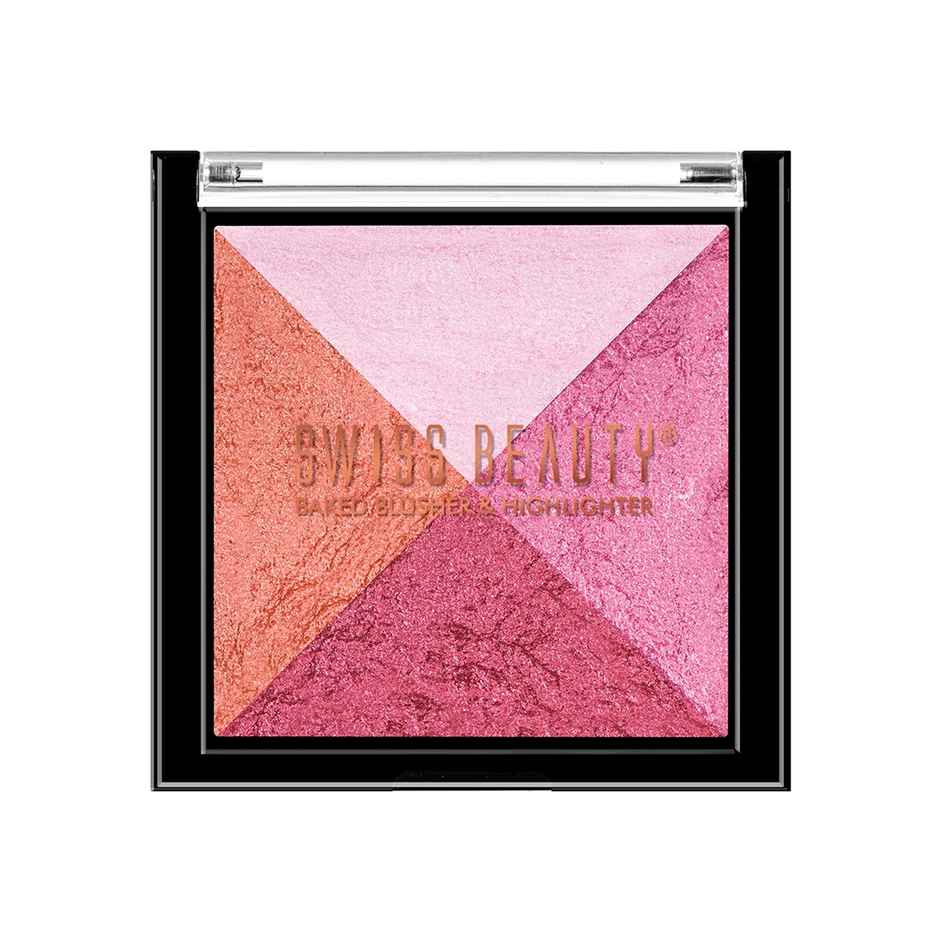 Swiss Beauty Baked Blusher & Highlighter - 05
