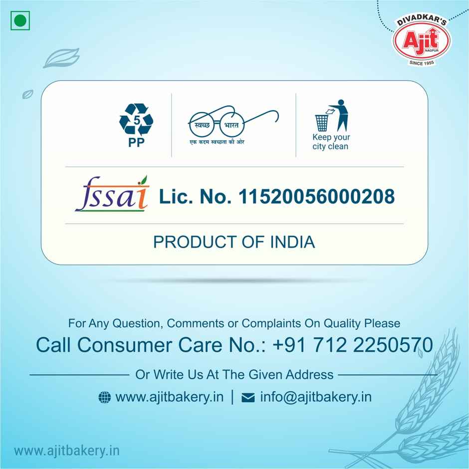 Ajit Bakery Milk Bread