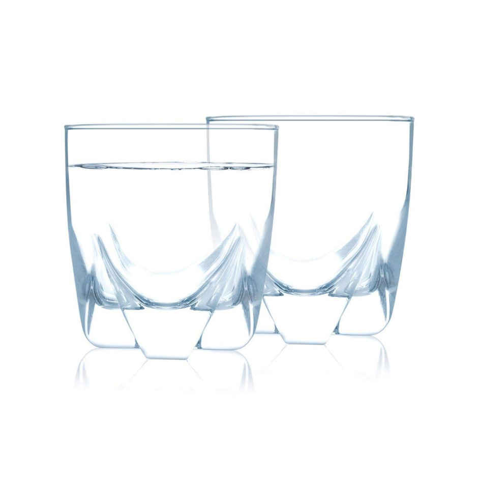 Lisbonne Whiskey Glass Set | Elegant Design | Durable | Dishwasher Safe | 330 ml | Luminarc