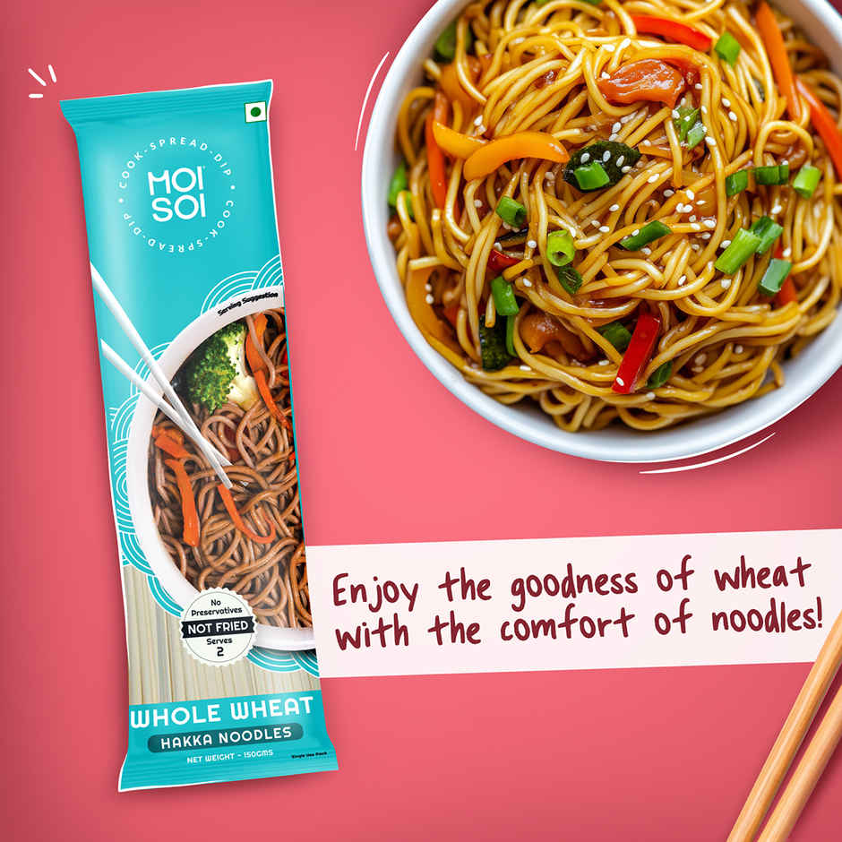 Moi Soi Whole Wheat Hakka Noodles
