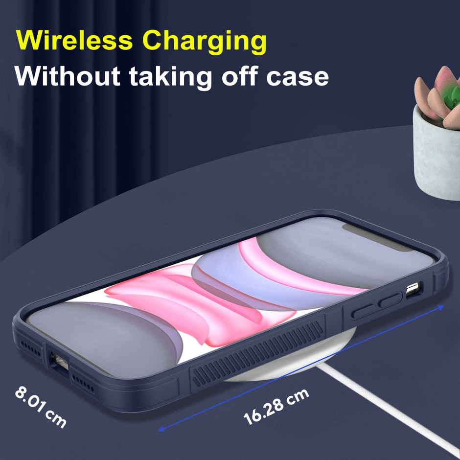 Zapcase Back Cover For Apple Iphone 13 Pro (Magic-Sapphire)