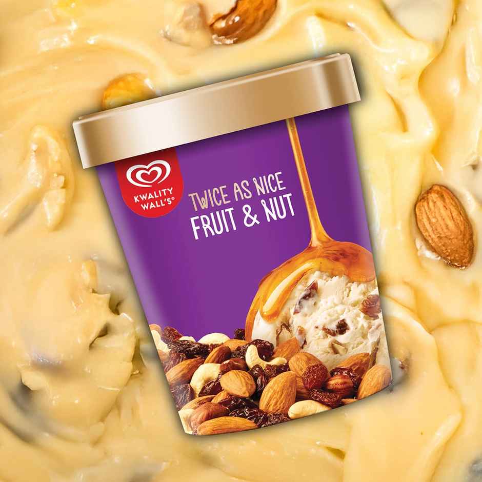 Kwality Wall's Fruit And Nut Tub Combo