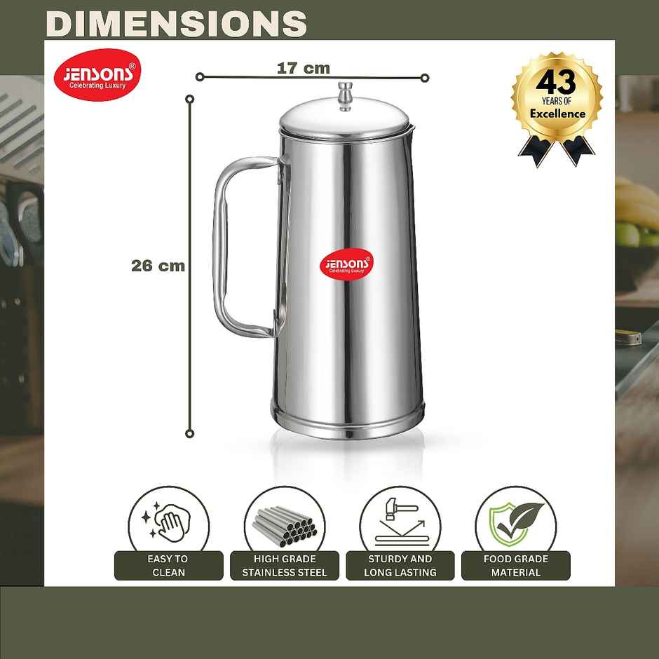 Jensons Taper Jug 1 ltr
