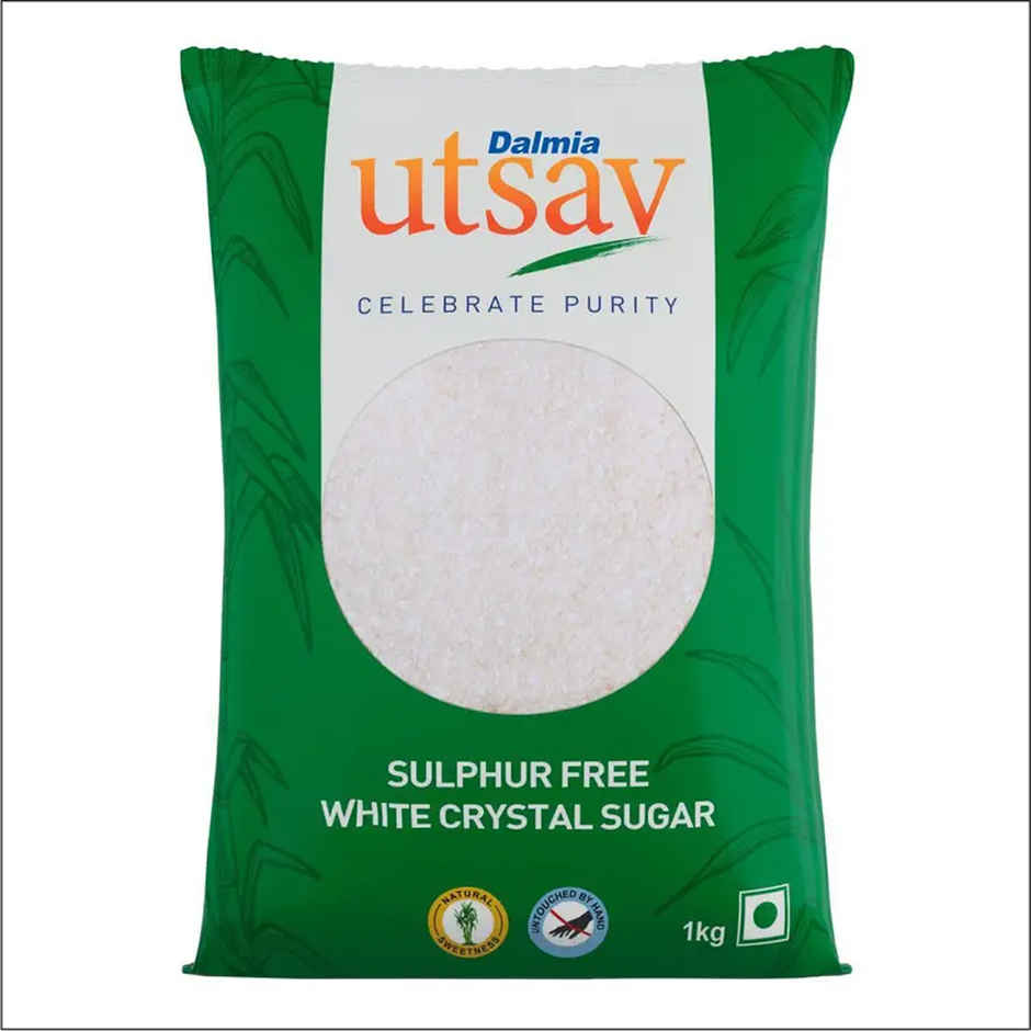 Dalmia Utsav White Crystal Sugar Sulphur Free