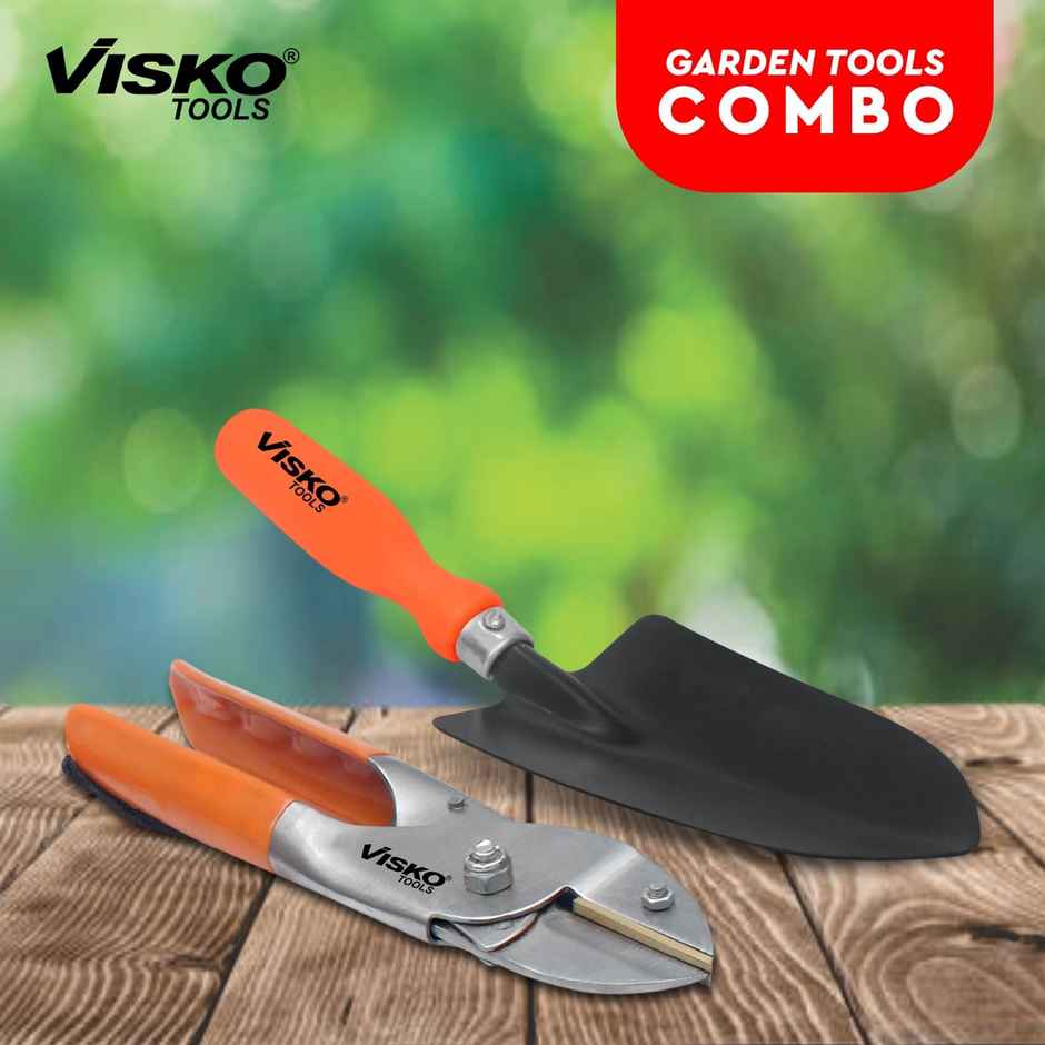 Visko 655 Garden Tools Set With 2 Pieces Garden Tool Kit