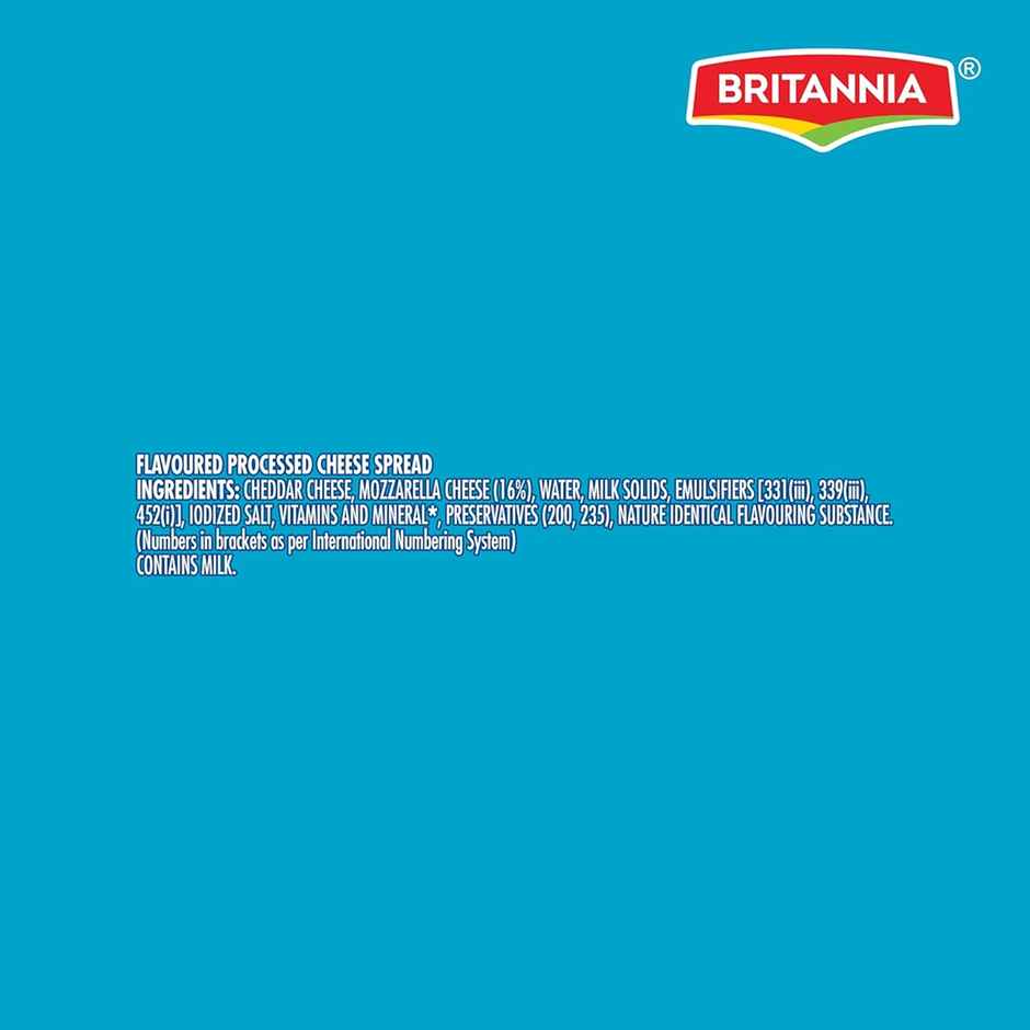 Britannia Laughing Cow Cheese Block 400g With Mozzarella