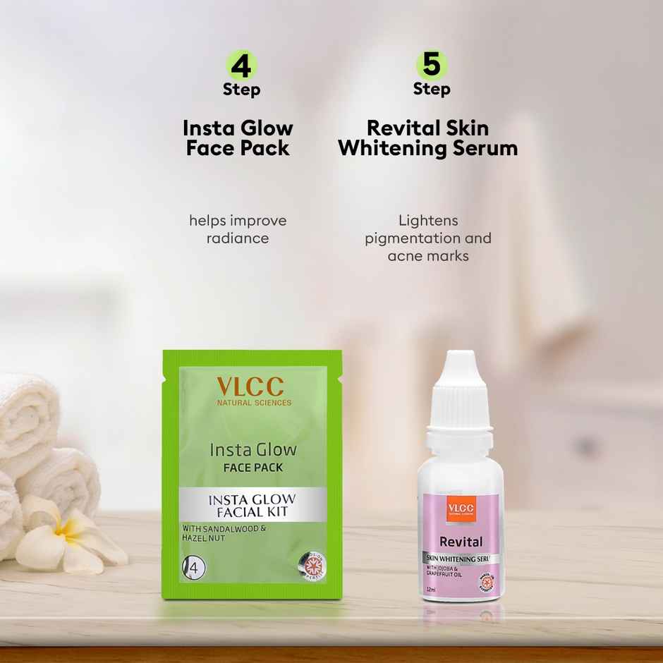 VLCC Salon Series Insta Glow Facial Kit ( 6 Facials )