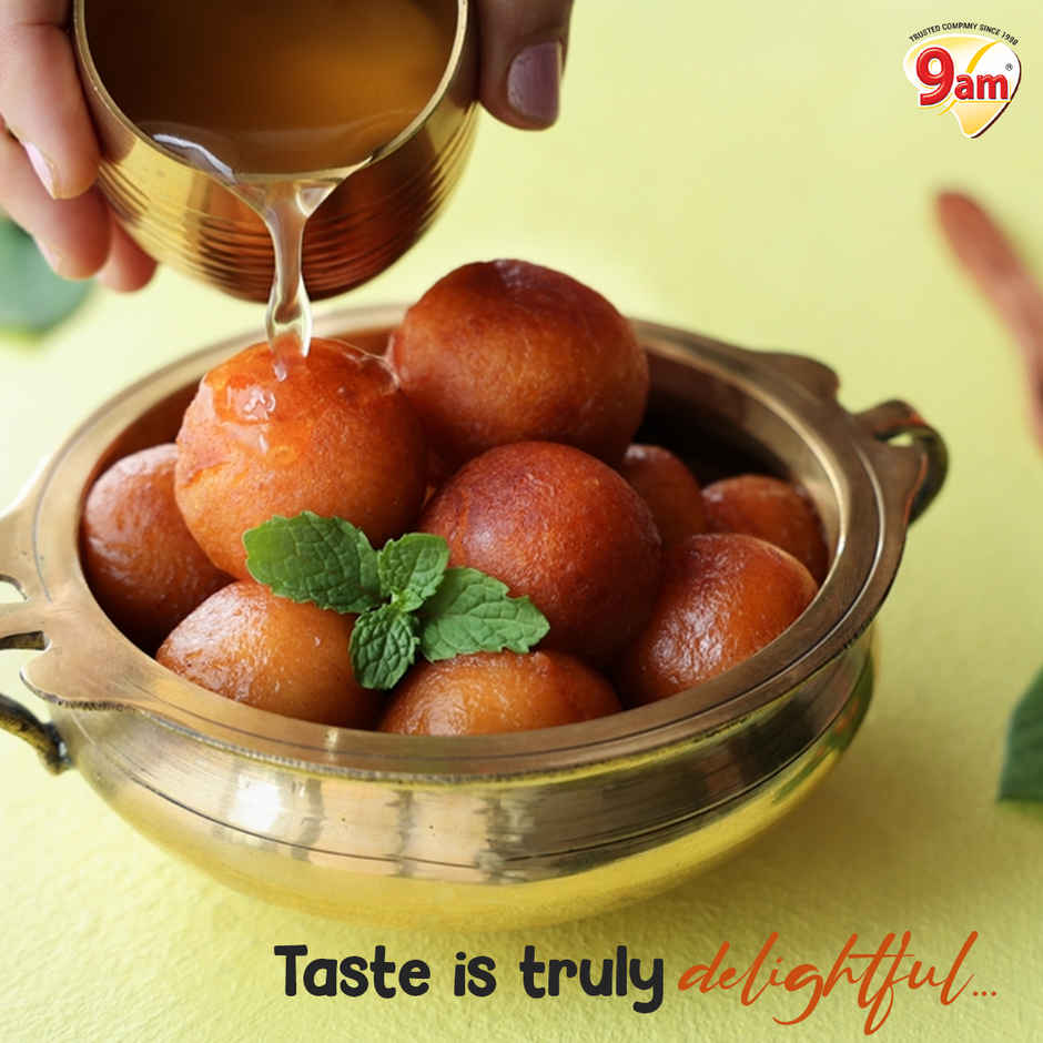 9am Gulab Jamun Instant Mix, Quick & Easy Dessert Mix