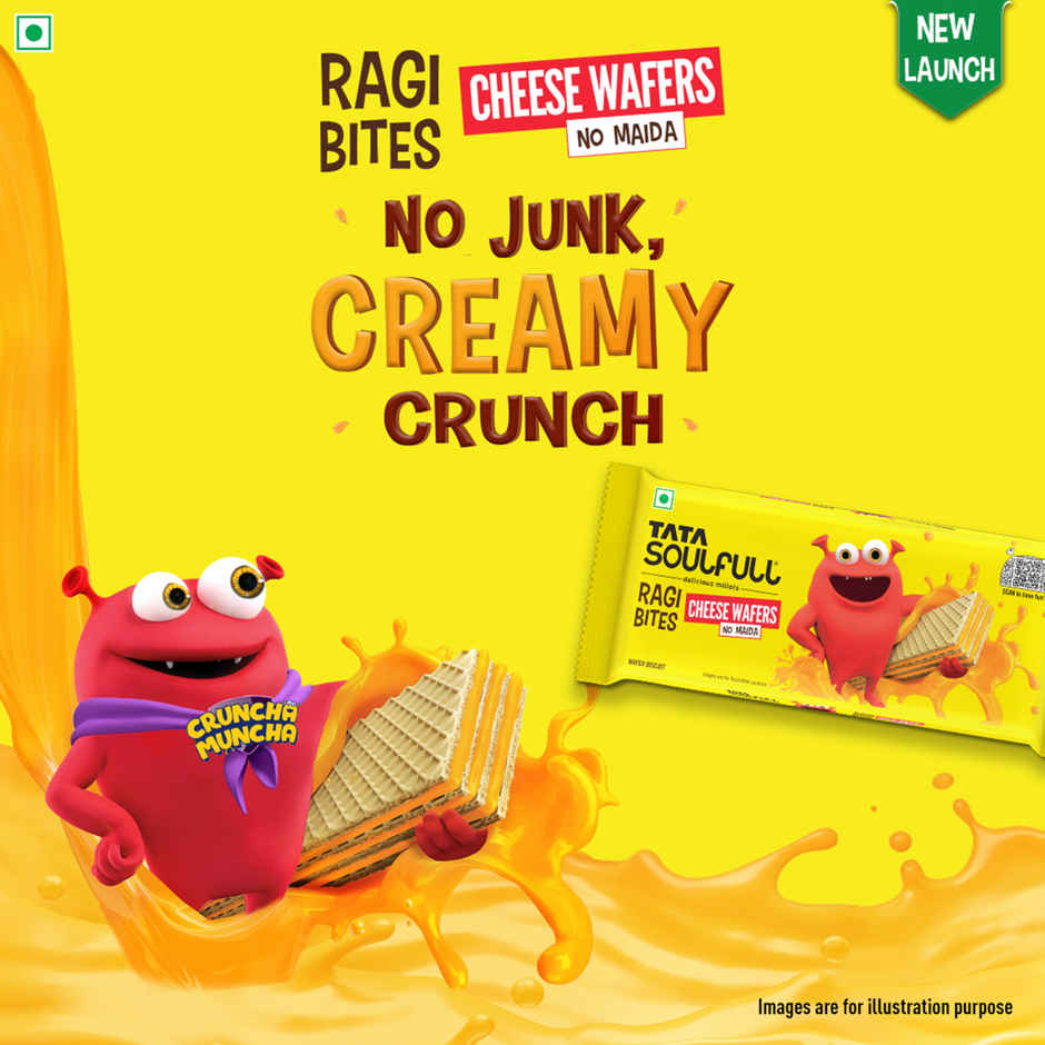 Tata Soulfull Ragi Bites | Cheese Wafers | No Maida