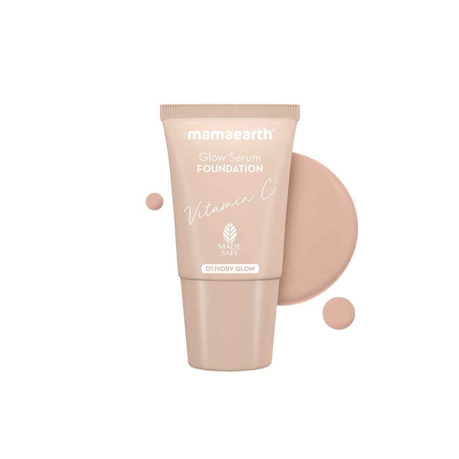 Mamaearth Glow Serum Foundation