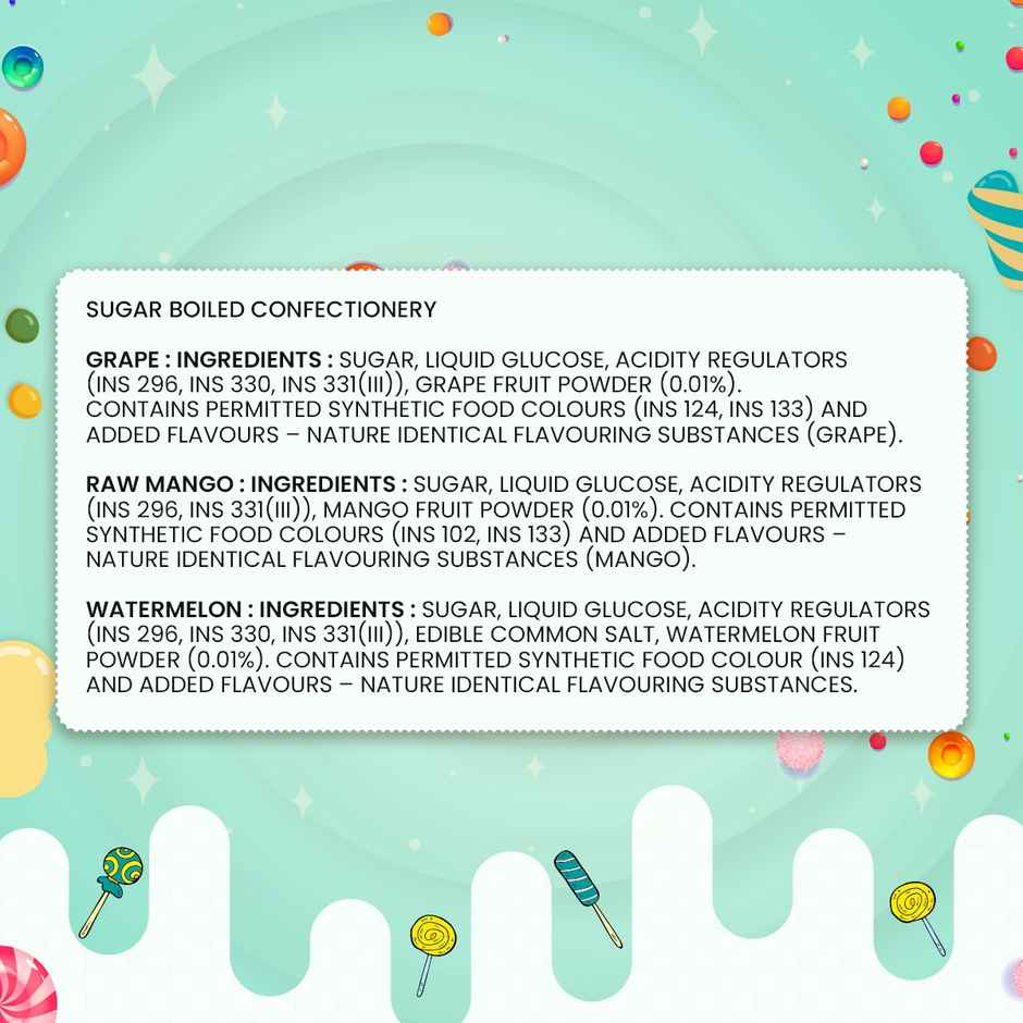 Lavian Exotique Fruit Blast | Chewy Candy