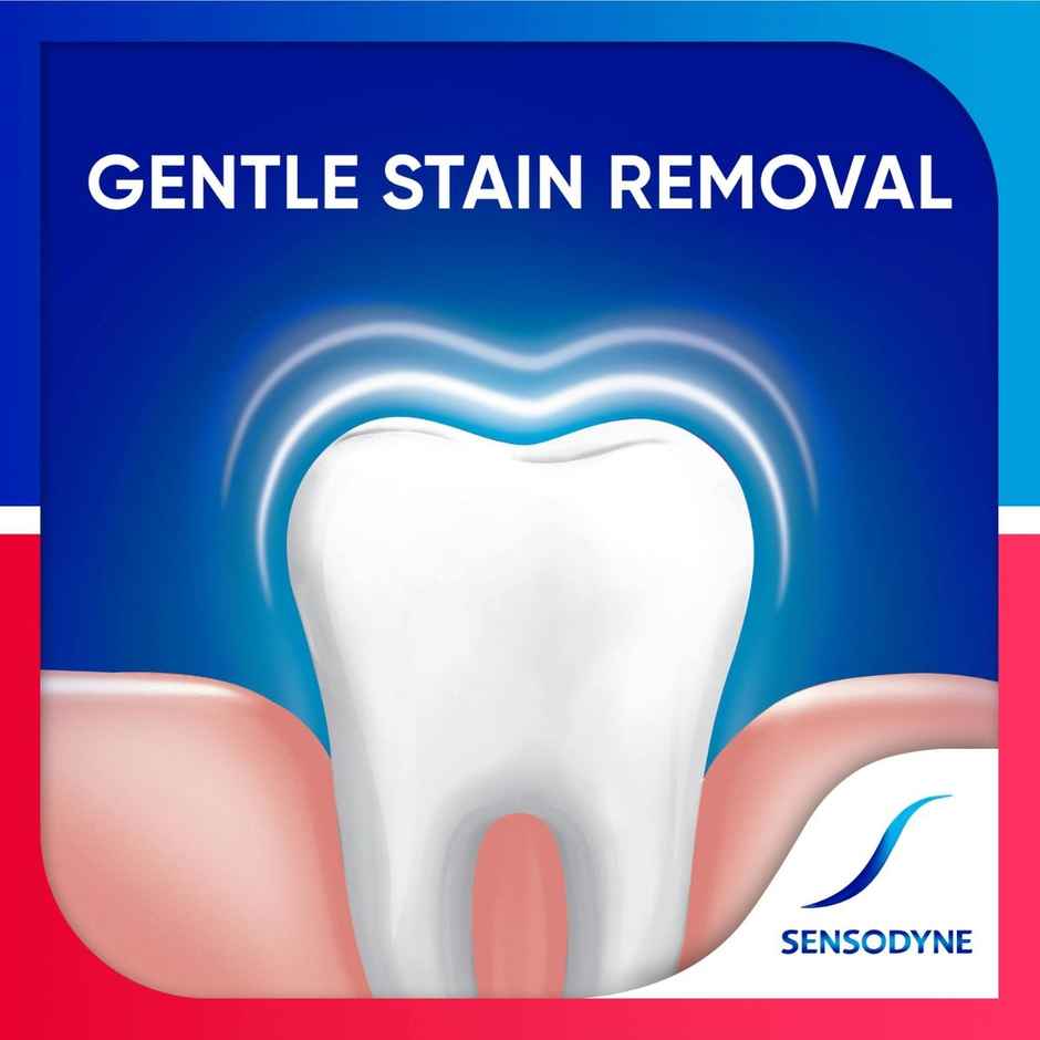 Sensodyne Rapid Relief Long Lasting Protection For Sensitive Teeth Toothpaste (80g) & Sensodyne Sensentive Tooth Brush (4pc) Combo