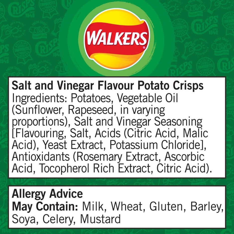 Walkers Salt and Vinegar