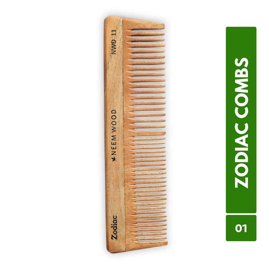 Zodiac Neem Wood Comb 11