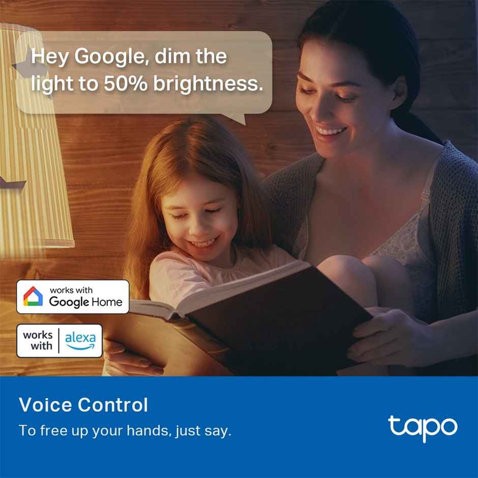 TP-Link Tapo L530B Smart Wi-Fi Light Bulb, Compatible with Alexa and Google Home, Multicolor
