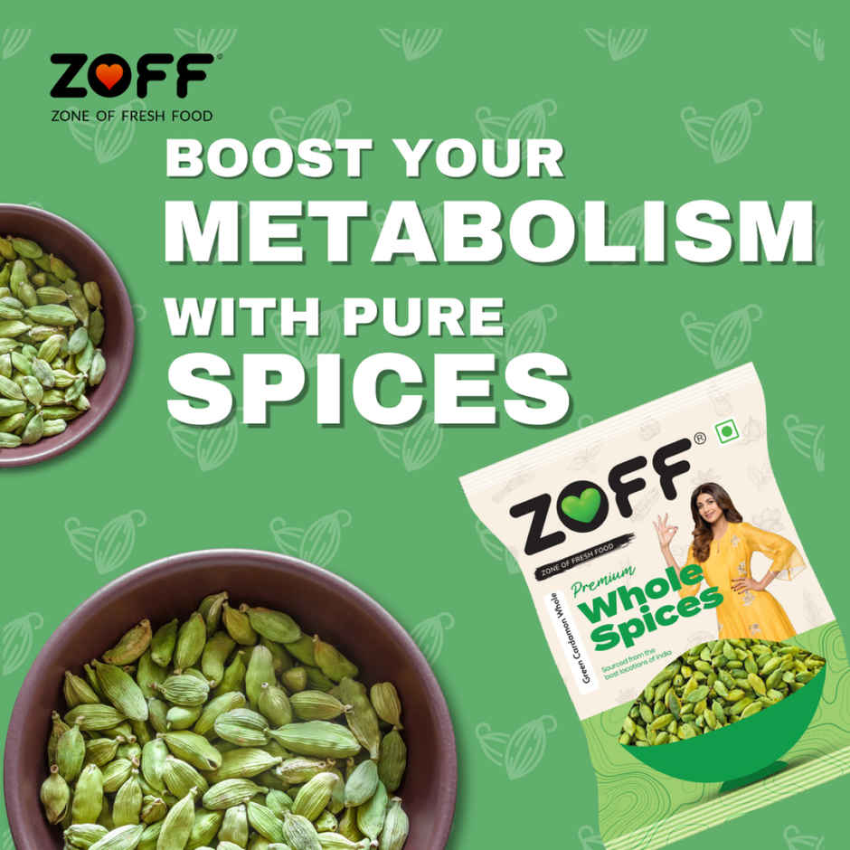ZOFF Green Cardamom Whole - Elaichi