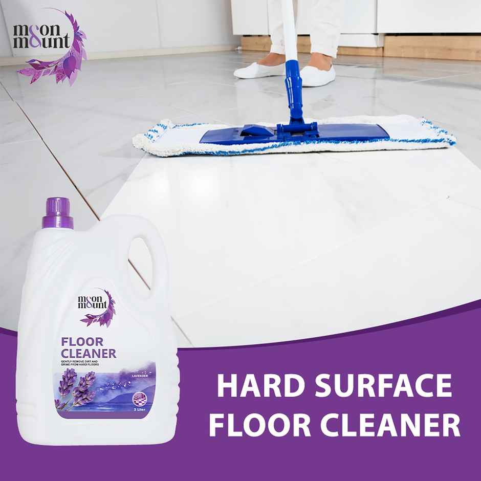 Moon&Mount Lavender Floor Cleaner Liquids | Bathroom Surface Cleaning Liquid | Ecofriendly