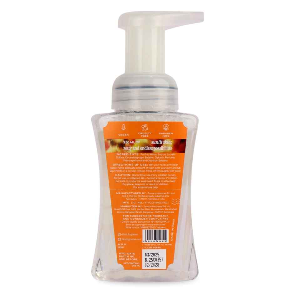 Hira Foaming Hand Wash Citrus Oriental Fragrance