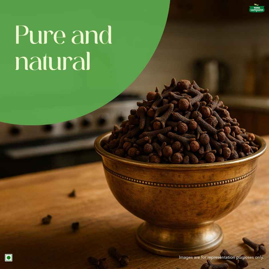 Tata Sampann Clove Whole, Whole Spices, Strong Aroma & Intense Flavour