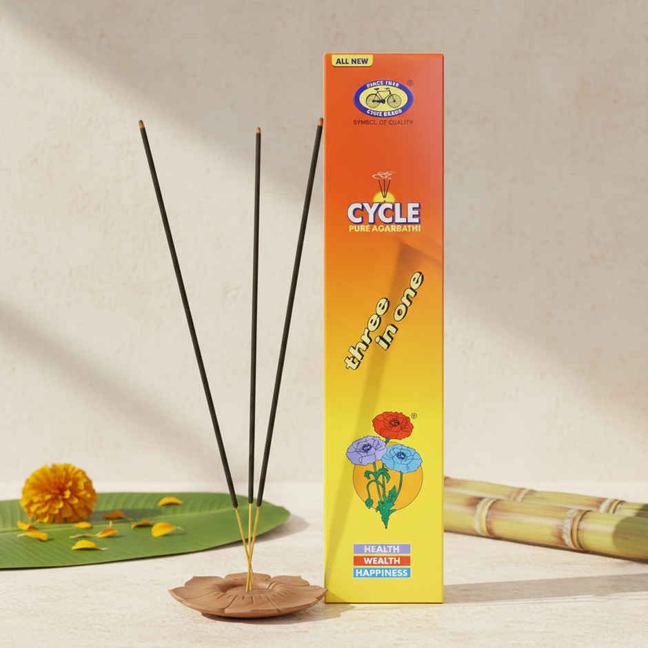 Three in One Agarbathis | Cycle