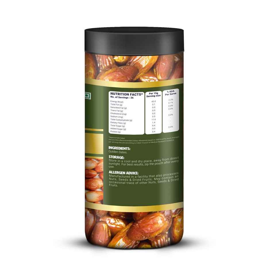 Happilo Golden Dates Jar
