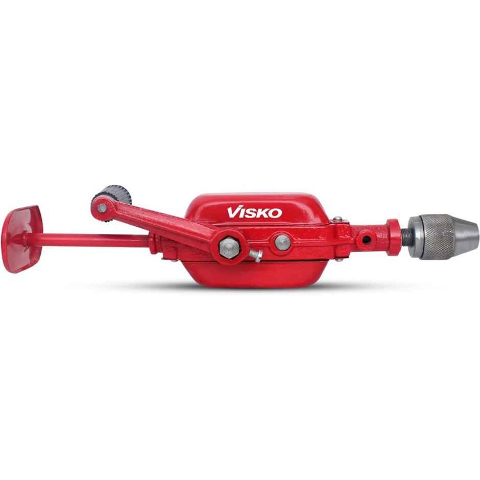 Visko 225 Steel 1/2 Breast Drill Machine (Red) 225 Hammer Drill | 55 Mm Chuck Size | 0 W