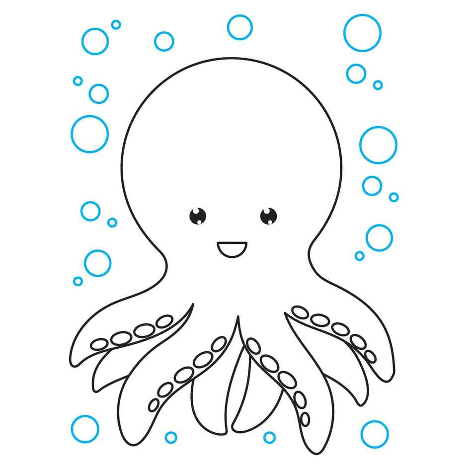 Under Ocean Neon Colour & Sticker Dots Book For Kids - 500 Fun Stickers Activities For Preschoolers